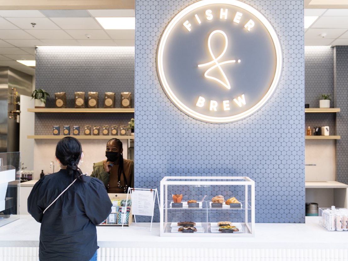 But First, Coffee An Inside Look at Fisher Brew Café Gap Inc.
